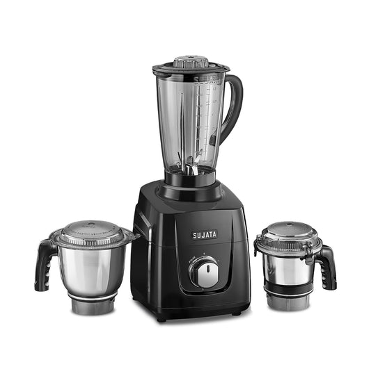 Sujata MG01 Mixer Grinder 1000W | 3 Jars | 1.75L Blender | 24,000 RPM
