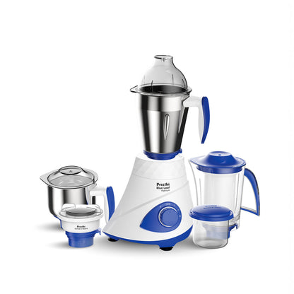 Preethi Blue Leaf Platinum 5.0 Mixer Grinder | 750 watt, 4 jars