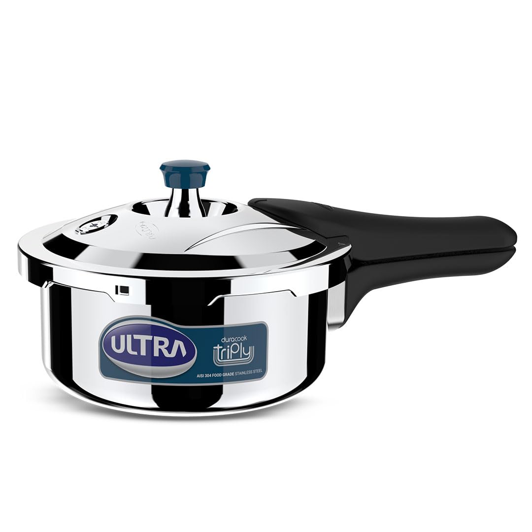 ULTRA Duracook Triply Pressure Cooker | 5 Years Warranty
