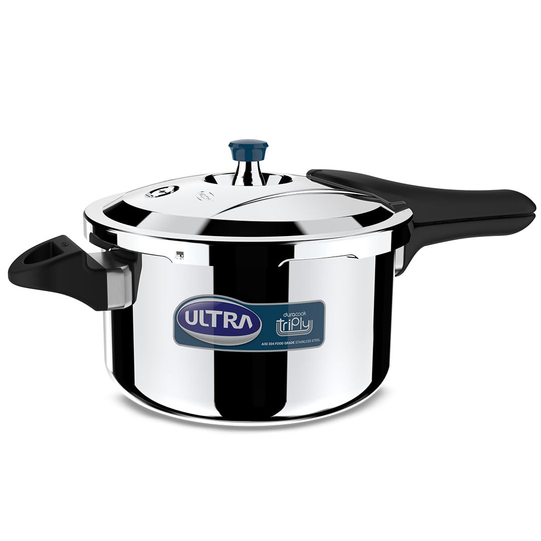 ULTRA Duracook Triply Pressure Cooker | 5 Years Warranty
