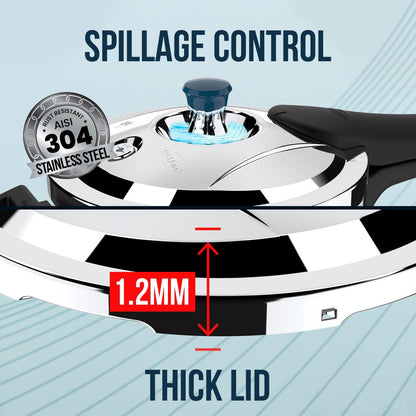 ULTRA Duracook Triply Pressure Cooker | 5 Years Warranty