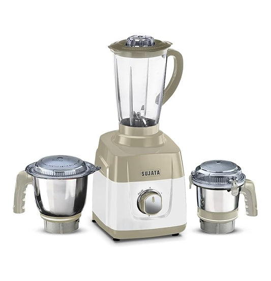 Sujata MG01 Mixer Grinder 1000W | 3 Jars | 1.75L Blender | 24,000 RPM