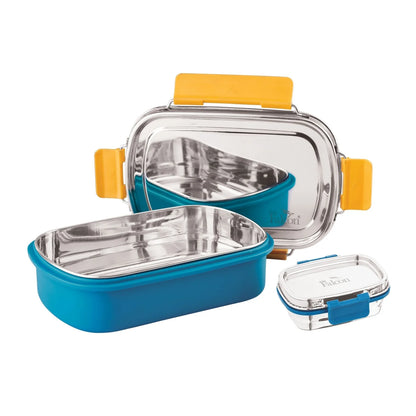 PddFalcon Stainless Steel Comet Microwave-Safe Lunch Box