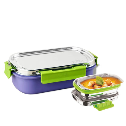 PddFalcon Stainless Steel Comet Microwave-Safe Lunch Box
